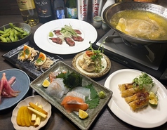 阿波水炊き しあわせどりのコース写真