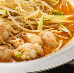 【下関名物】とんちゃん鍋（和牛ホルモン鍋）の写真