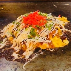 ボリューム100点!広島風お好み焼き