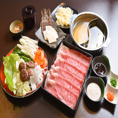 仙台牛ももしゃぶしゃぶ[仙台牛もも]　一人前・セット