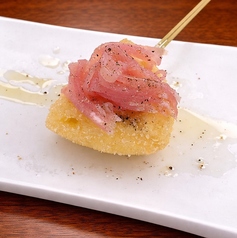 カマンベール生ハム乗せ