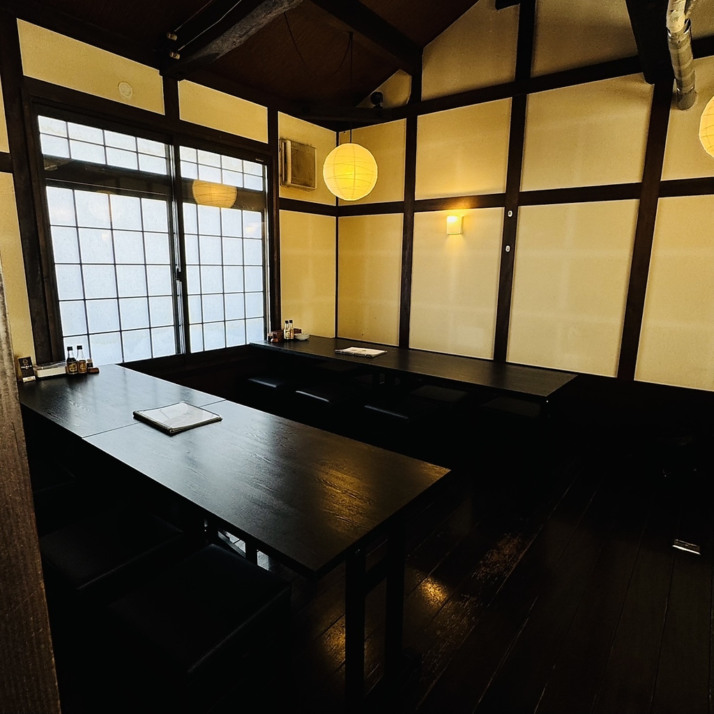 貸し切りでの宴会をお考えの幹事様はお気軽にご相談ください。※30名様程で部屋貸し切りが可能です。