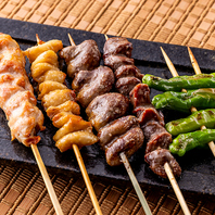 看板メニュー串焼き