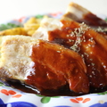 料理メニュー写真 北海道産骨付きもち豚のリブステーキ