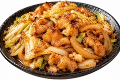 ホルモン味噌炒め