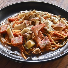 きのことベーコン