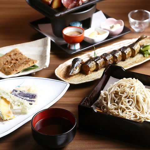 函館直送活烏賊・厳選地酒、蟹料理、寿司、和牛、豊富にご用意しております！！