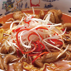 四川モツ麺