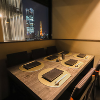 六本木の空に浮遊する、プライベート感あふれる個室