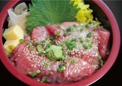 胡麻鉄火丼