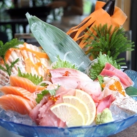 朝仕入れる海の幸は鮮度抜群の逸品です！