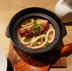 いかと明太子の釜飯　一合(2人前程度）