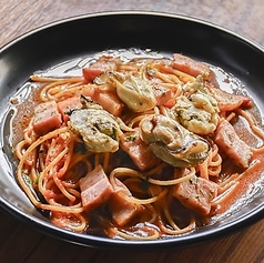 広島県産カキとベーコン