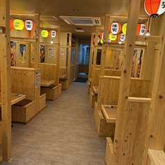 宴会などちょっと落ち着きながらのお食事に◎