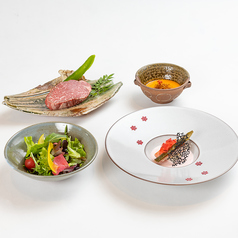 鉄板焼 心 ホテル ラ・スイート神戸ハーバーランドのコース写真