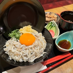 釜揚げしらす丼～雲丹醤油～