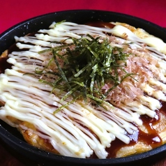 【熱々!】山芋のお好み焼き風(鉄板)