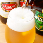 ベトナム産のビールはこれからの季節にぴったり！ドライで非常に飲みやすいです！