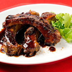 コーヒーリブ（スペアリブのコーヒーソース）