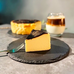 バスクチーズケーキセット
