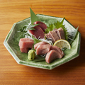 料理メニュー写真&nbsp;本マグロ刺し盛合せ