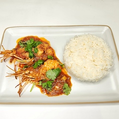 ミャンマー風エビカレー