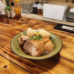 厚切り角煮と卵