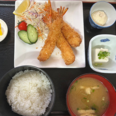※エビフライ定食