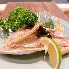 カンパチのカマ塩焼き