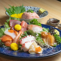 かつおのわら焼き、海鮮が売りのお店