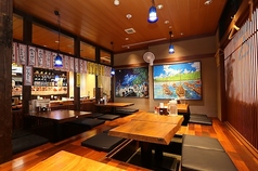 小さなお子さんも過ごしやすい掘りごたつ席