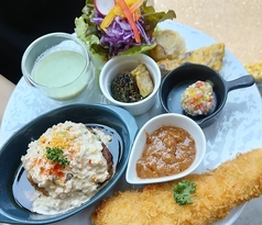 週替わりW盛り定食