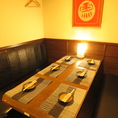 2名様～6名様の個室あり！完全プライベート空間をご用意いたします。