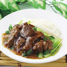 牛バラあんかけご飯