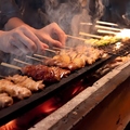 料理メニュー写真 『銘柄地鶏の７種炭火焼き鳥と創作焼き鳥　盛り合わせ』　