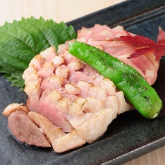 鴨ロースの酒蒸し焼き