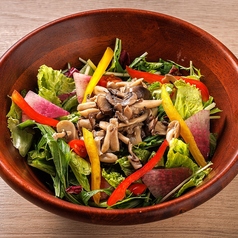 ４種キノコのイタリアンサラダ