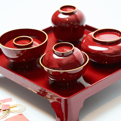 【お食い初めプラン】お食い初め膳と会席料理｜乾杯ドリンクサービス付き！