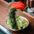 料理メニュー写真&nbsp;明太のりシソ　もんじゃ