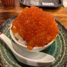 サカノバ名物!北海道イクラの突っ込み飯小サイズ~