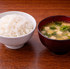 ご飯+味噌汁セット