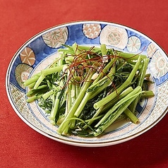空心菜にんにく炒め