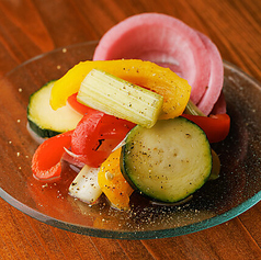 季節野菜の冷やしピクルス