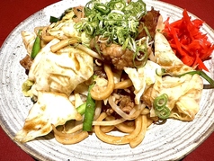 カプサイシン豚焼うどん