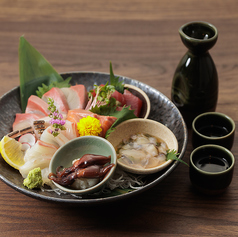 ★酒碗の刺身盛り