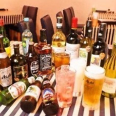 種類豊富な飲み放題！