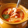 料理メニュー写真&nbsp;トム・ヤム・クン/エビの酸っぱ辛いスープ