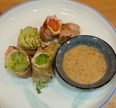 おまかせ三種盛り（野菜巻き）