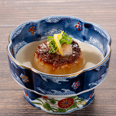 鴨のだし汁　ふろふき大根