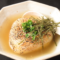 お酒と合う一品料理や、充実の〆もの